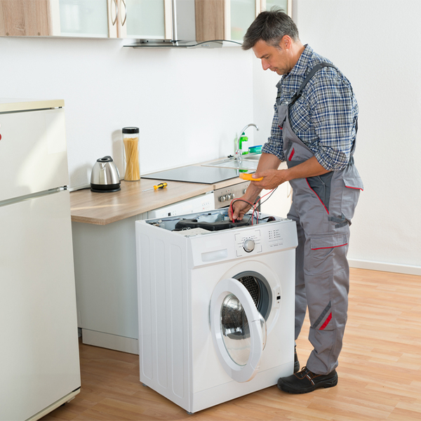 can you walk me through the steps of troubleshooting my washer issue in Fridley